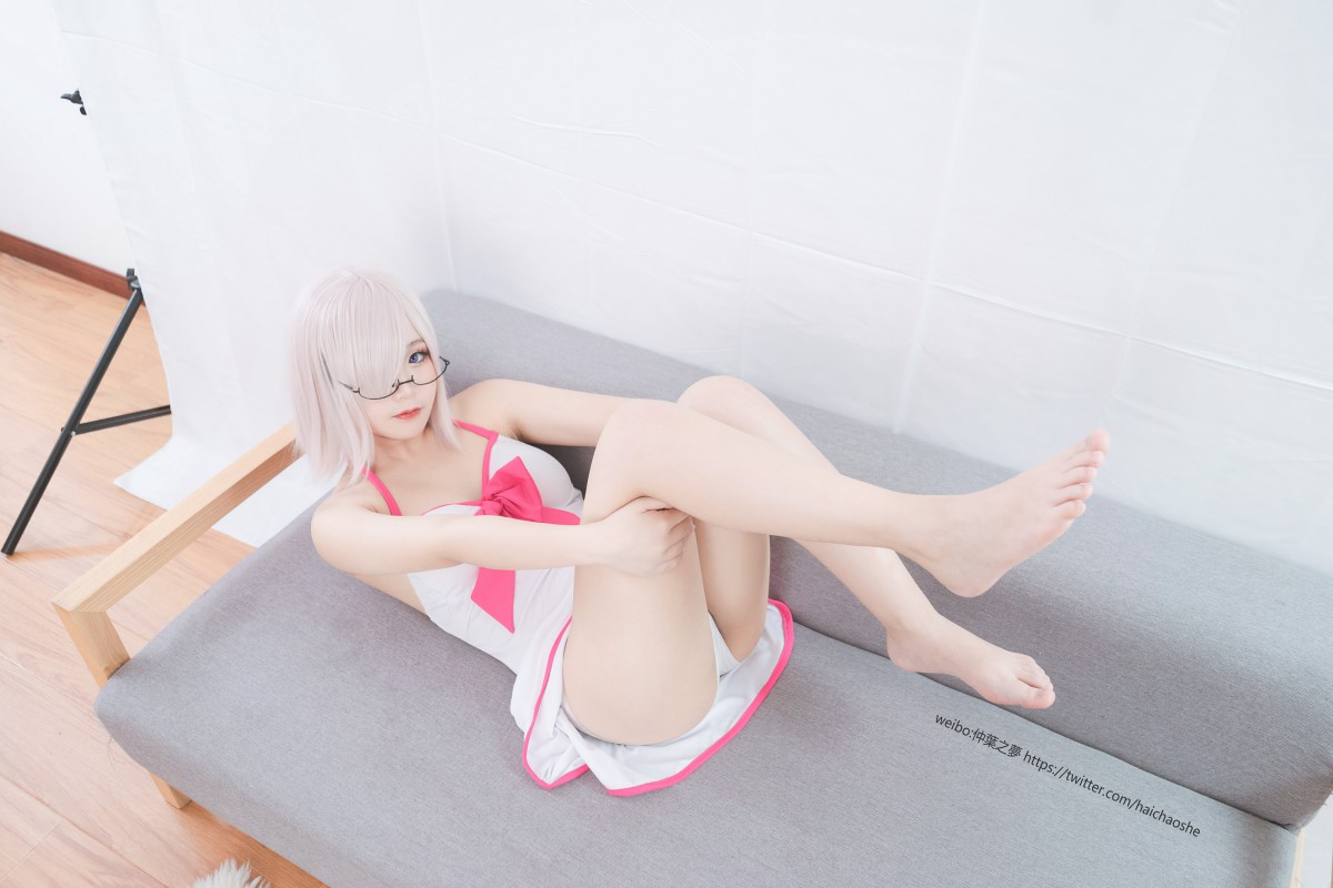 轻兰映画写真Grand012Mashukirieraito玛修水着-COSPLAY