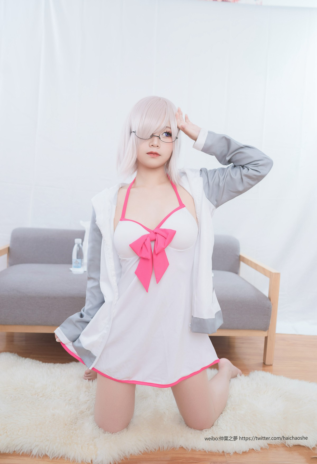 轻兰映画写真Grand012Mashukirieraito玛修水着-COSPLAY