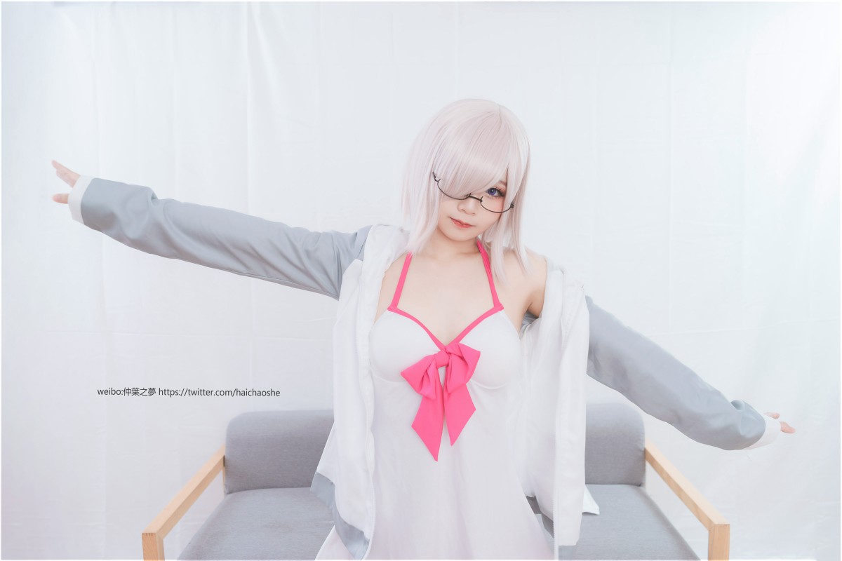 轻兰映画写真Grand012Mashukirieraito玛修水着-COSPLAY