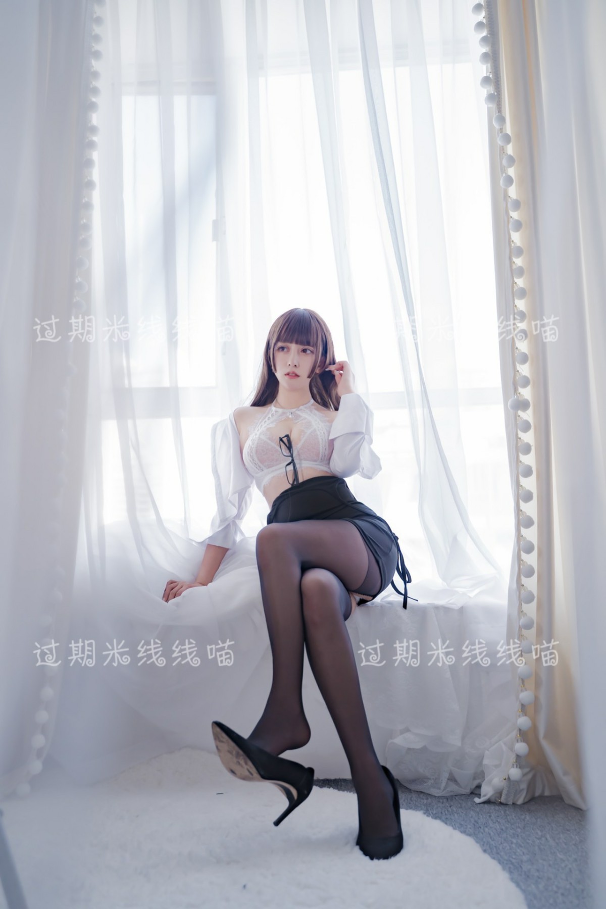 过期米线喵喵–OL装-COSPLAY