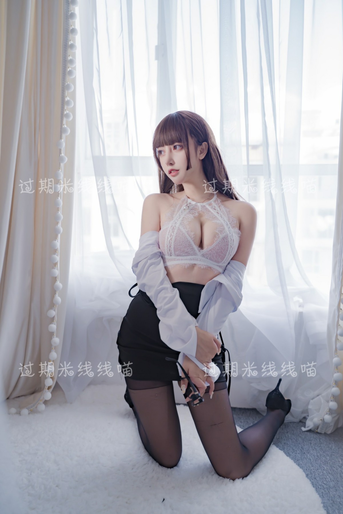 过期米线喵喵–OL装-COSPLAY