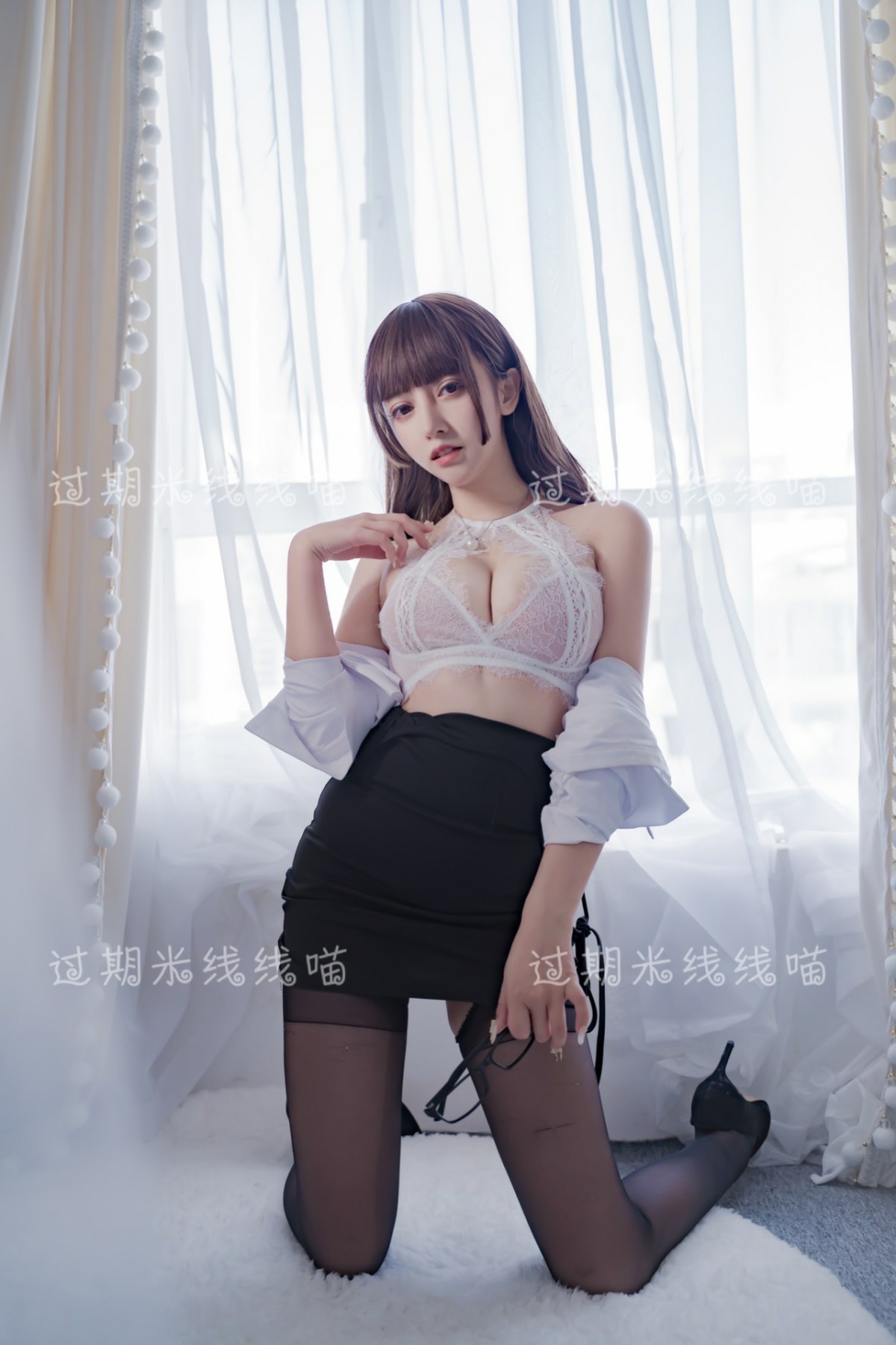 过期米线喵喵–OL装-COSPLAY