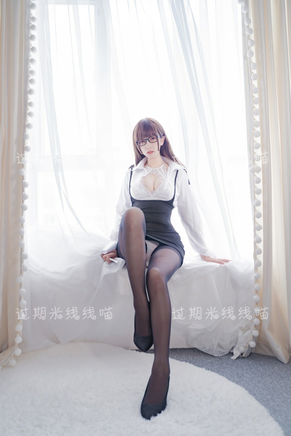 过期米线喵喵–OL装-COSPLAY
