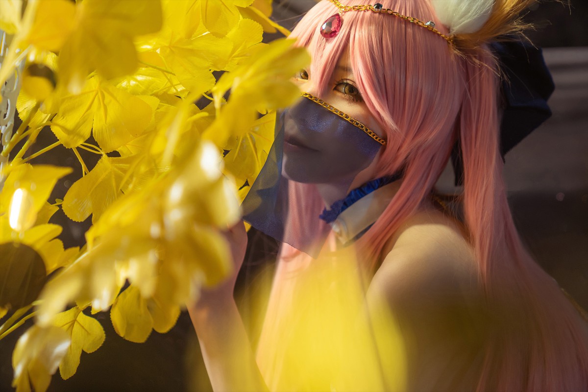 [Cosplay]Fate玉藻前舞娘泳装-COSPLAY