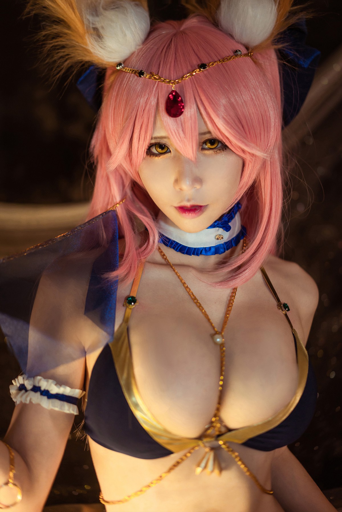 [Cosplay]Fate玉藻前舞娘泳装-COSPLAY