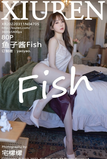 [XiuRen秀人网]No4705鱼子酱Fish红色皮裙-[秀人套图]
