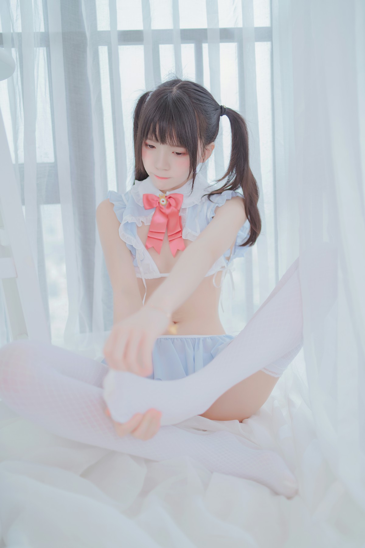[Cosplay]桜桃喵-爱丽丝的兔子-COSPLAY