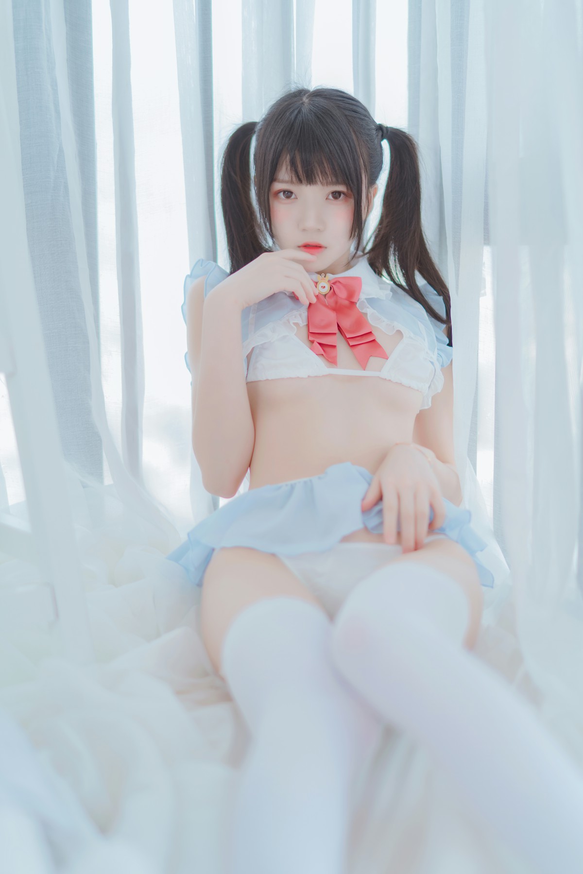 [Cosplay]桜桃喵-爱丽丝的兔子-COSPLAY