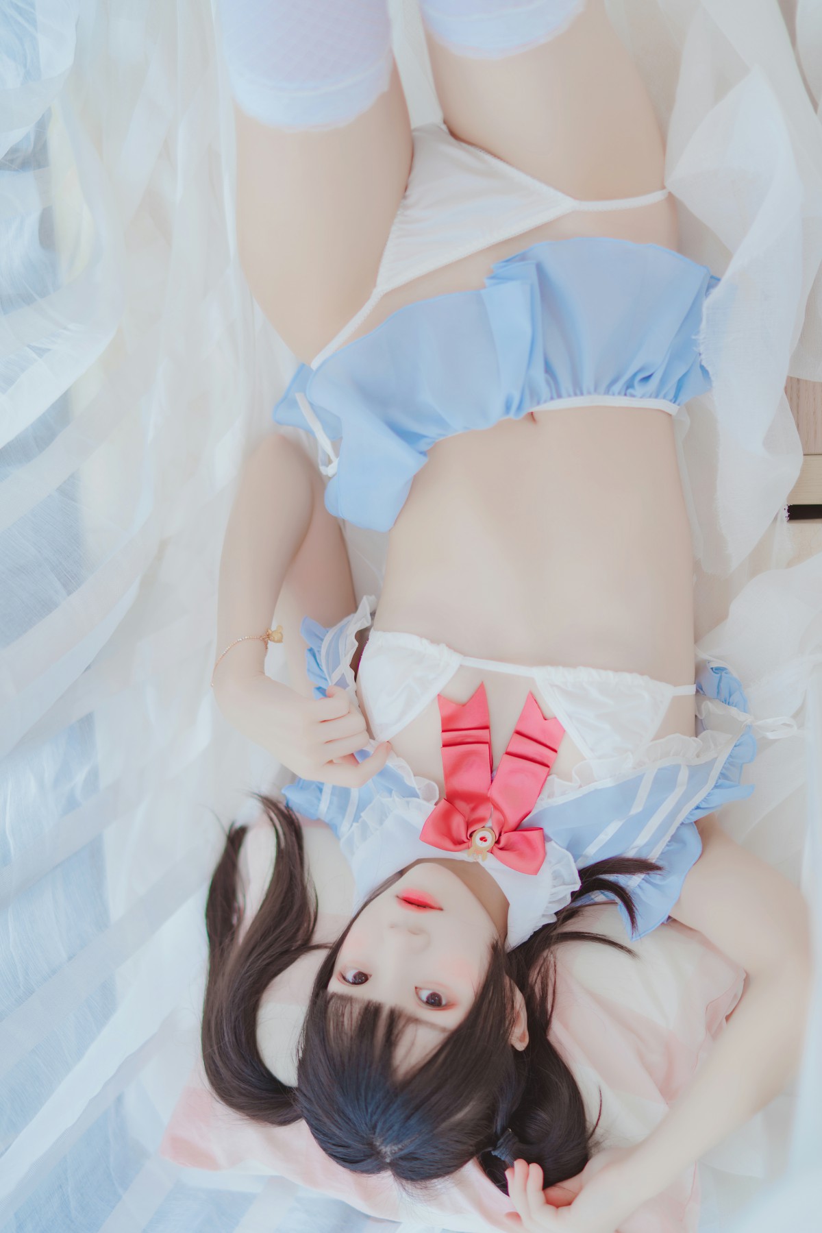 [Cosplay]桜桃喵-爱丽丝的兔子-COSPLAY