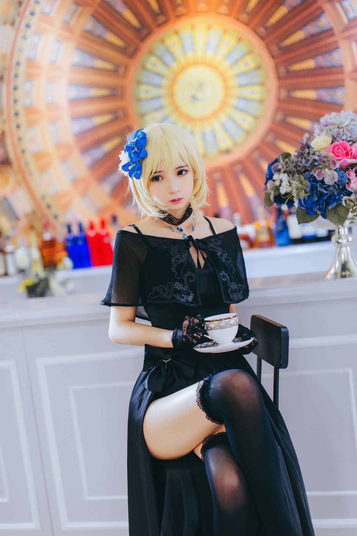 [Cosplay][网红少女]疯猫ss-疯猫贞德礼装-COSPLAY