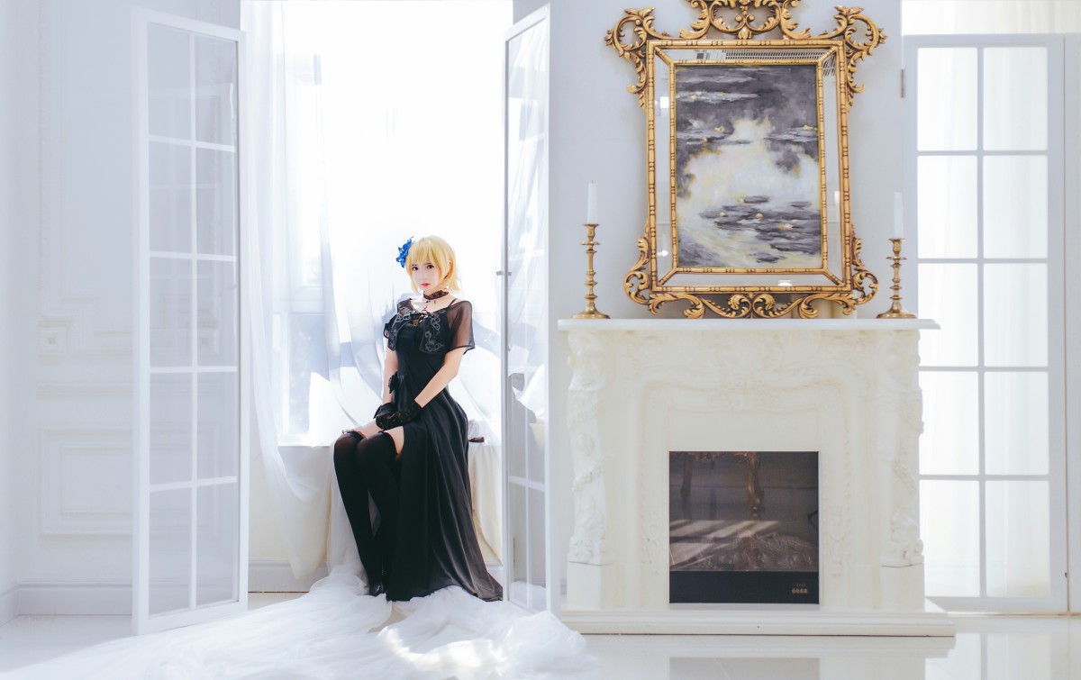 [Cosplay][网红少女]疯猫ss-疯猫贞德礼装-COSPLAY