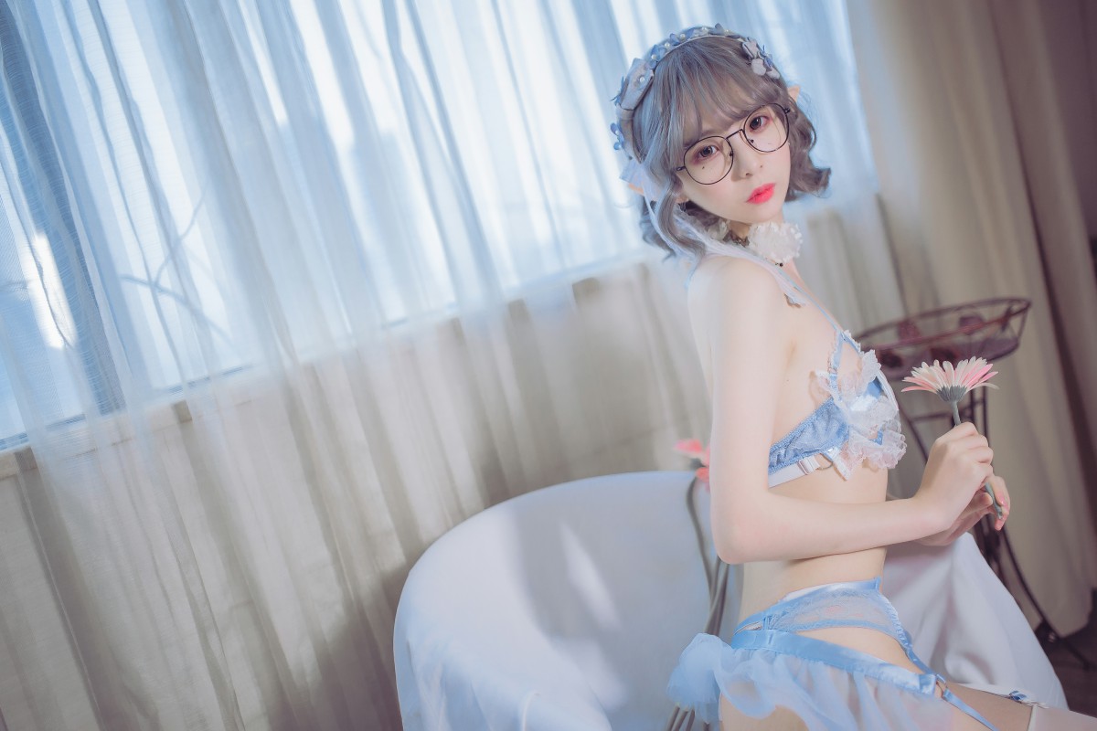 [Cosplay]疯猫ss–蓝色精灵-COSPLAY