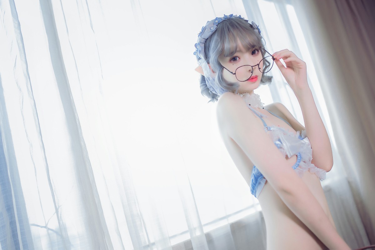 [Cosplay]疯猫ss–蓝色精灵-COSPLAY