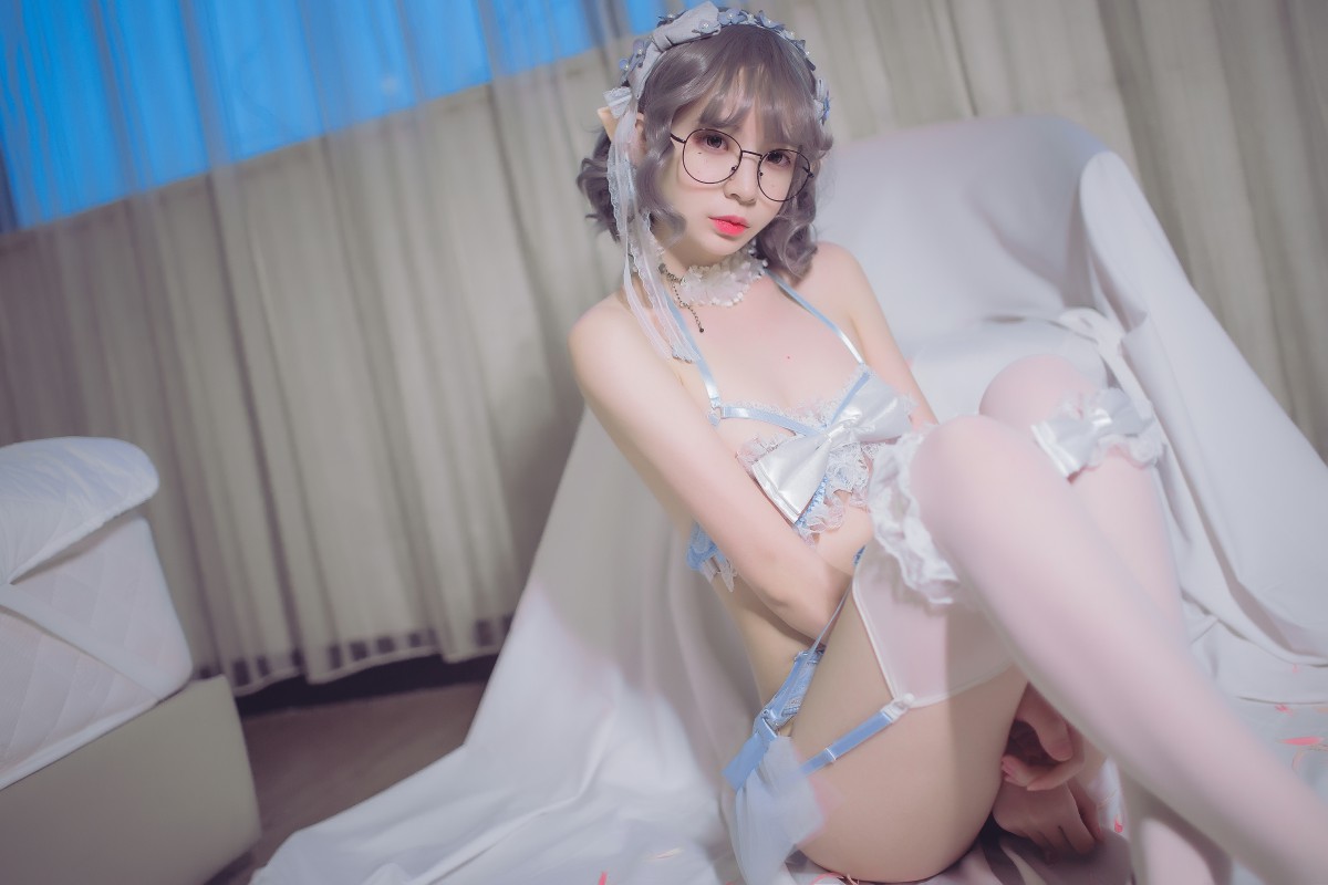 [Cosplay]疯猫ss–蓝色精灵-COSPLAY