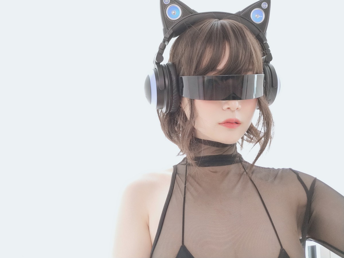 Coser小姐姐白银–电子喵-COSPLAY