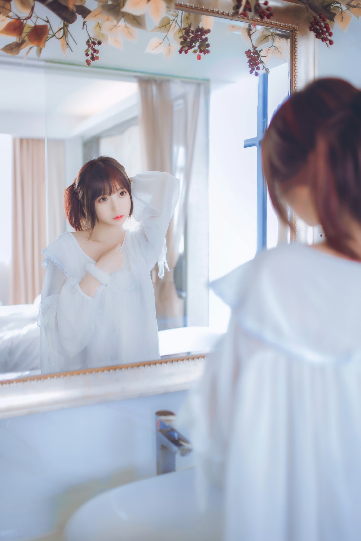 [Cosplay]疯猫ss-睡衣与浴室的水手服-COSPLAY