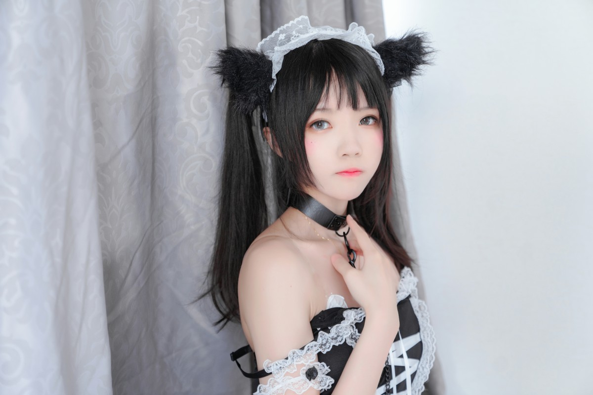 桜桃喵系列写真Vol029–黑猫妹抖-COSPLAY