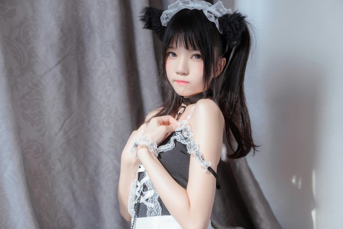 桜桃喵系列写真Vol029–黑猫妹抖-COSPLAY