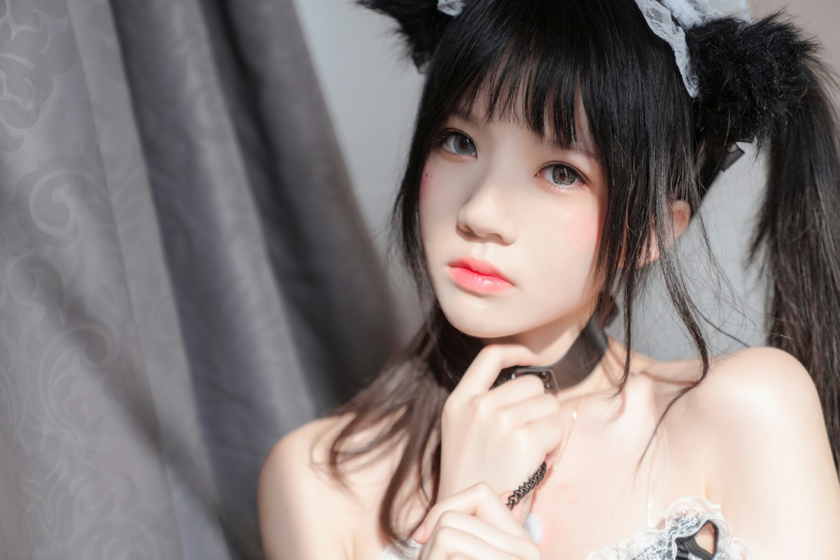 桜桃喵系列写真Vol029–黑猫妹抖-COSPLAY