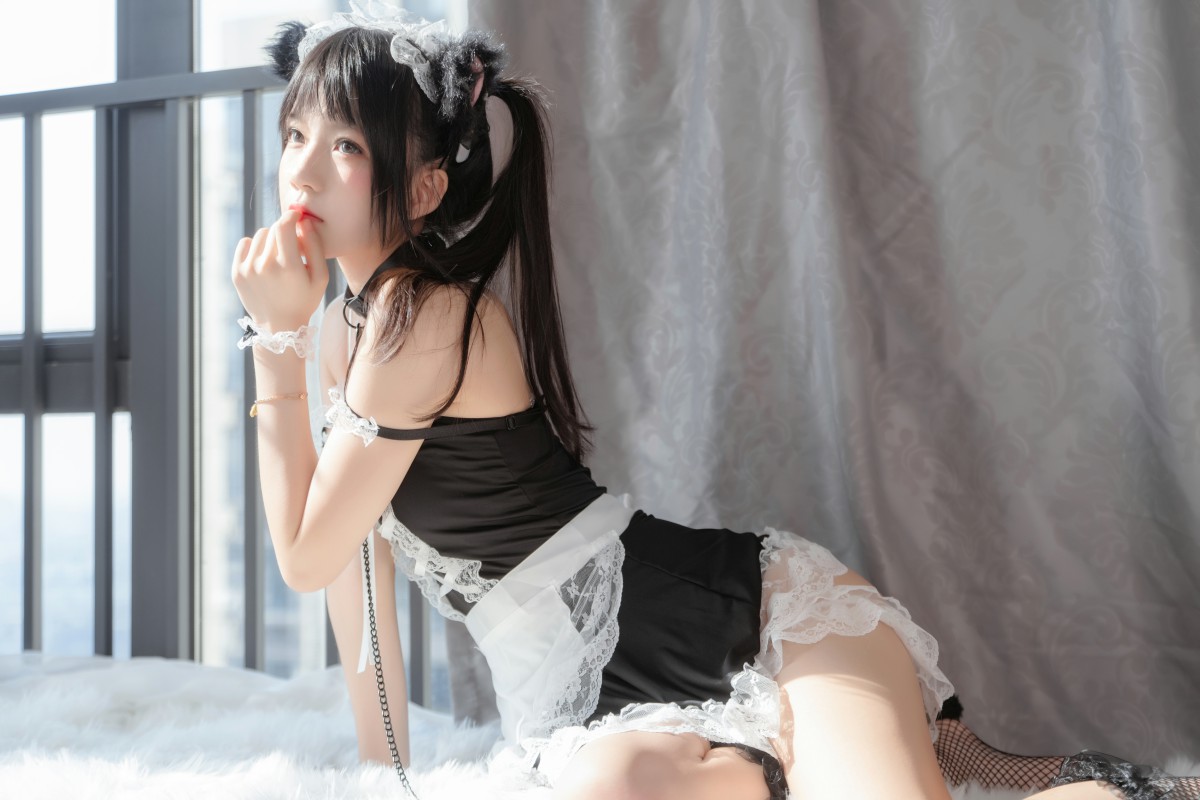 桜桃喵系列写真Vol029–黑猫妹抖-COSPLAY