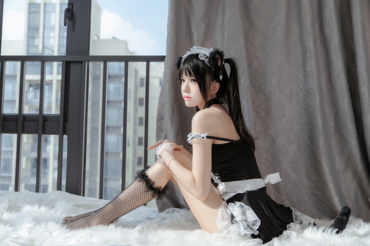 桜桃喵系列写真Vol029–黑猫妹抖-COSPLAY