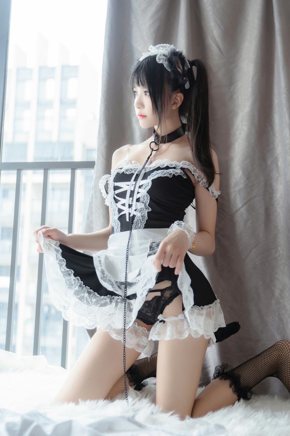 桜桃喵系列写真Vol029–黑猫妹抖-COSPLAY