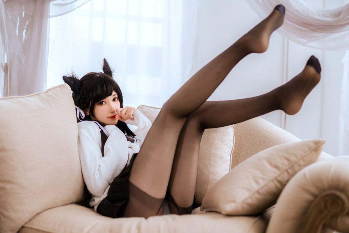 [Cosplay]南桃Momoko-爱宕制服-COSPLAY