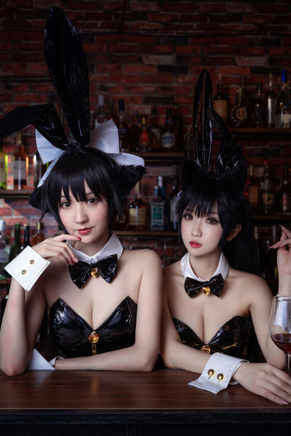 [Cosplay]鬼畜瑶在不在-黑色同人兔女郎-COSPLAY