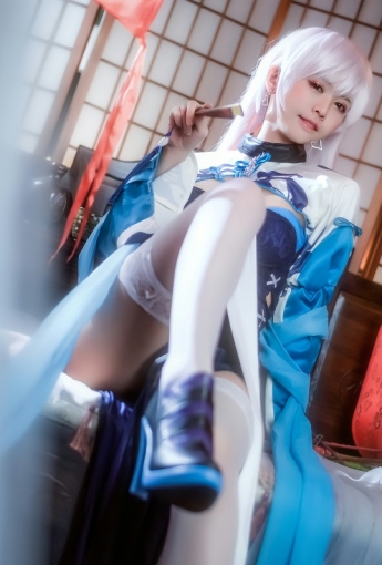 [Cosplay]鳗鱼霏儿-碧蓝华裳贝姐-COSPLAY