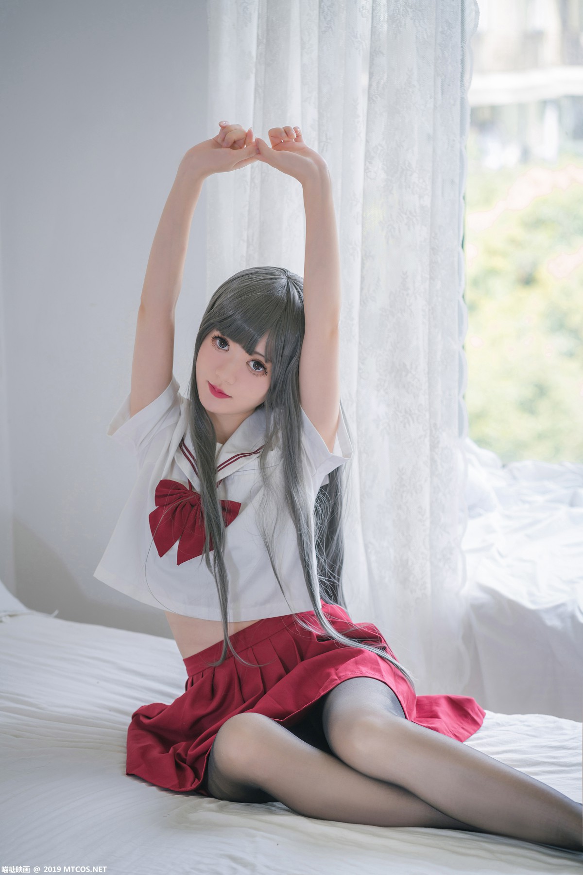 [喵糖映画]VOL017白发魔女-COSPLAY