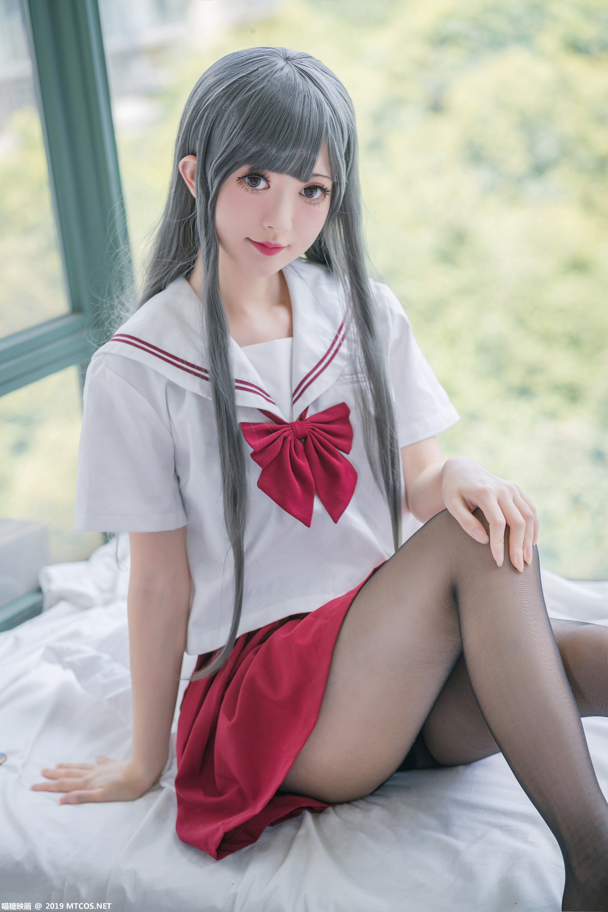 [喵糖映画]VOL017白发魔女-COSPLAY