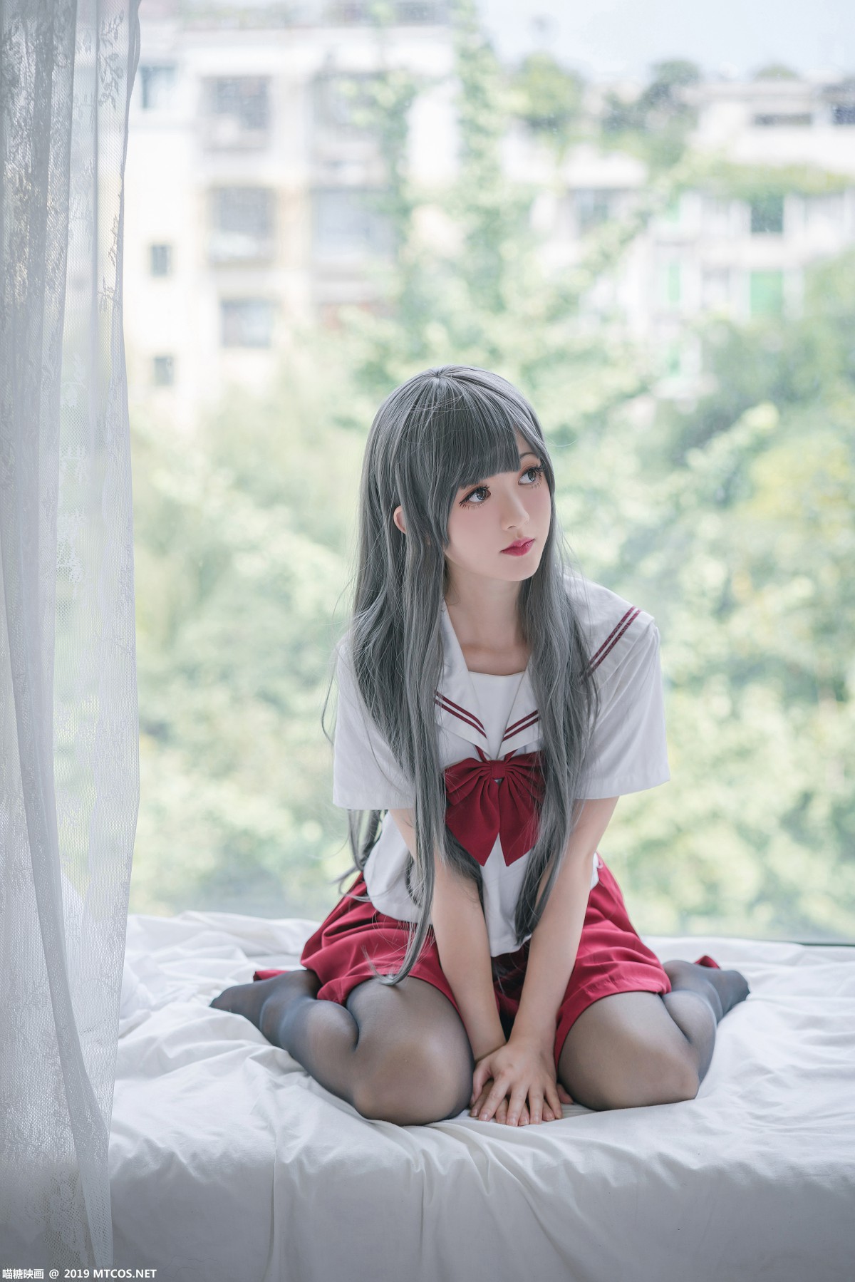 [喵糖映画]VOL017白发魔女-COSPLAY