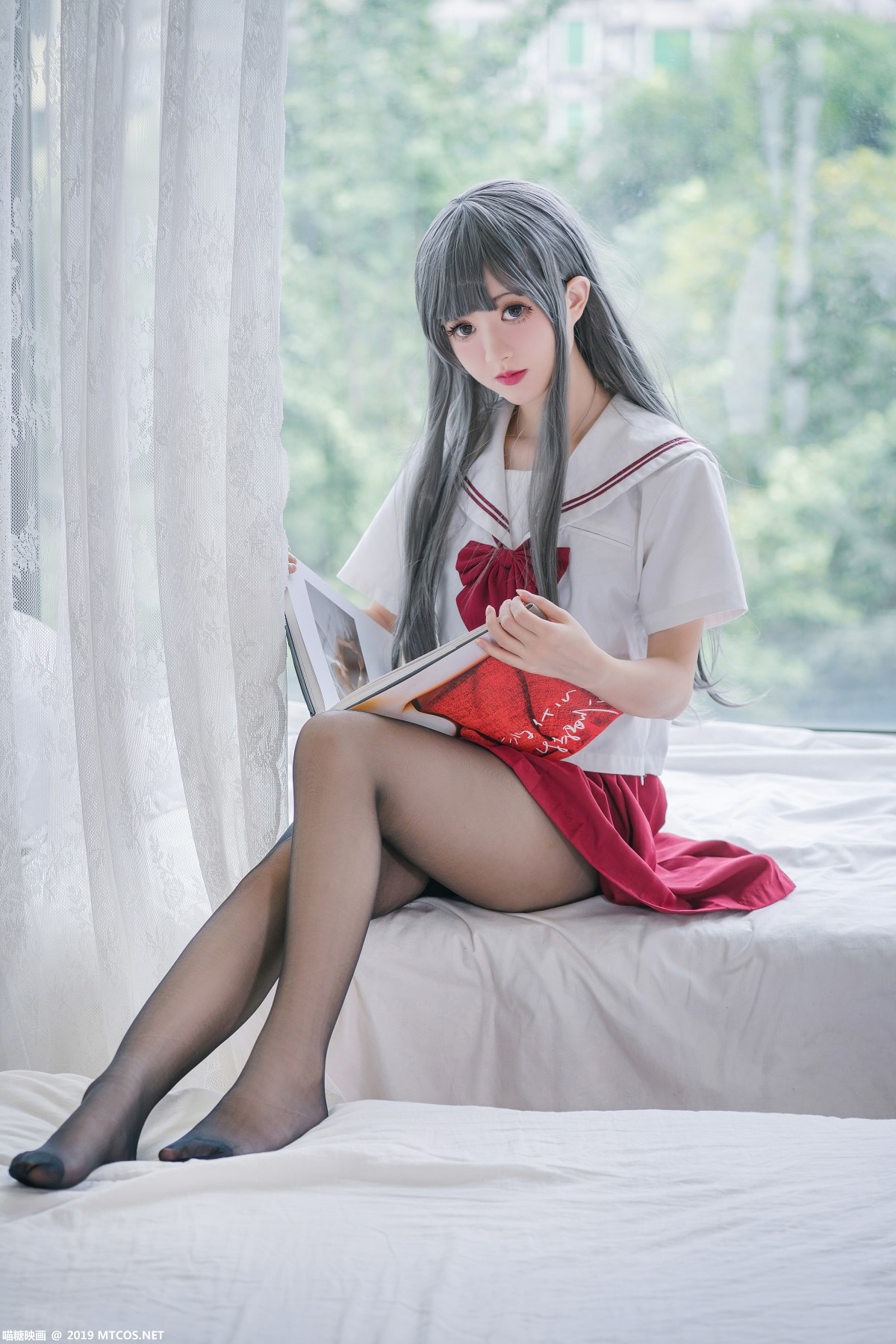 [喵糖映画]VOL017白发魔女-COSPLAY