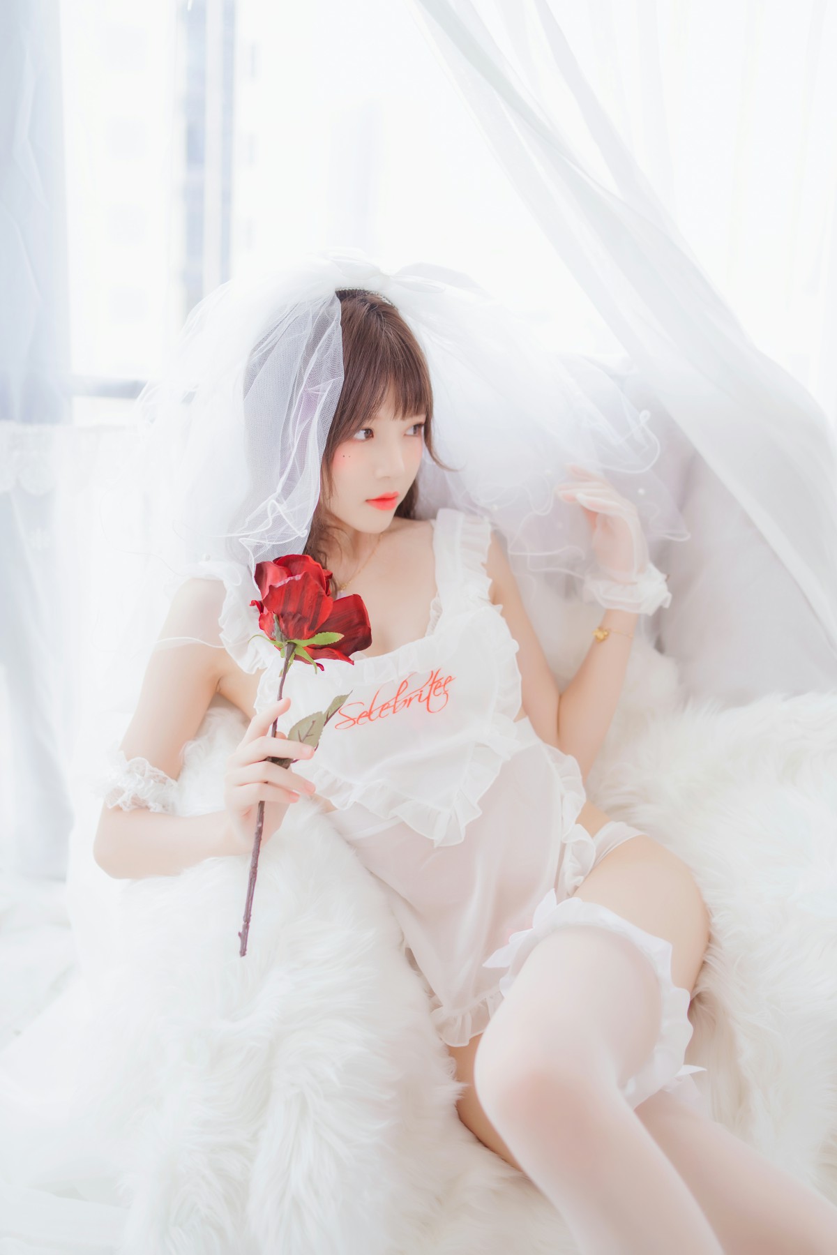 [Cosplay]桜桃喵-轻纱-COSPLAY