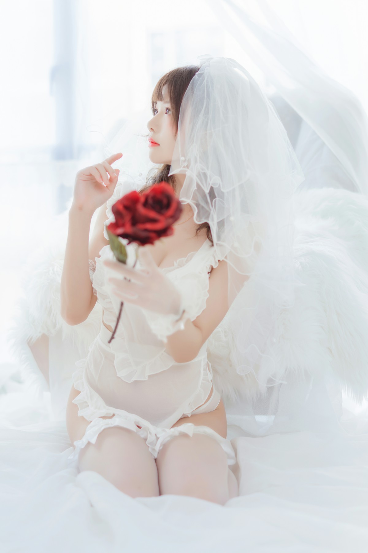 [Cosplay]桜桃喵-轻纱-COSPLAY