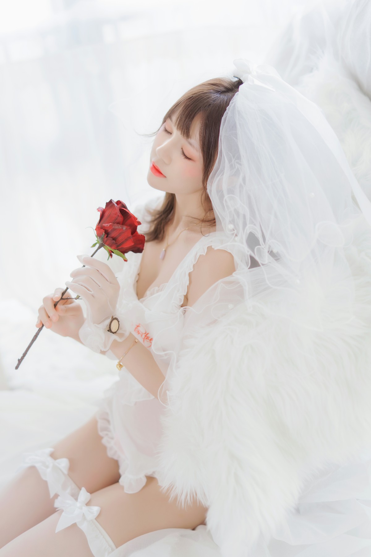 [Cosplay]桜桃喵-轻纱-COSPLAY