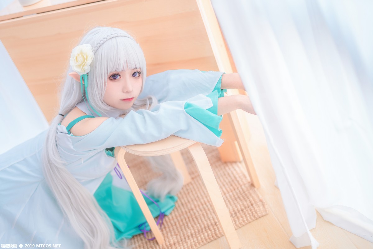 [喵糖映画]VOL020COS白发魔女-COSPLAY