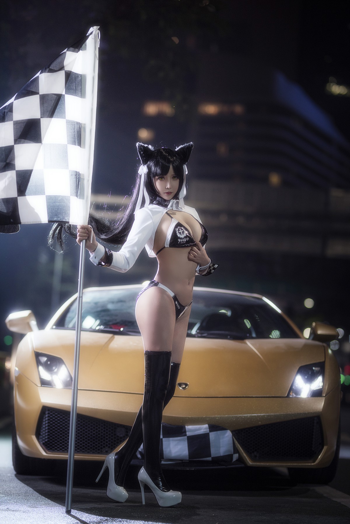 [Cosplay]抱走莫子-爱宕-COSPLAY