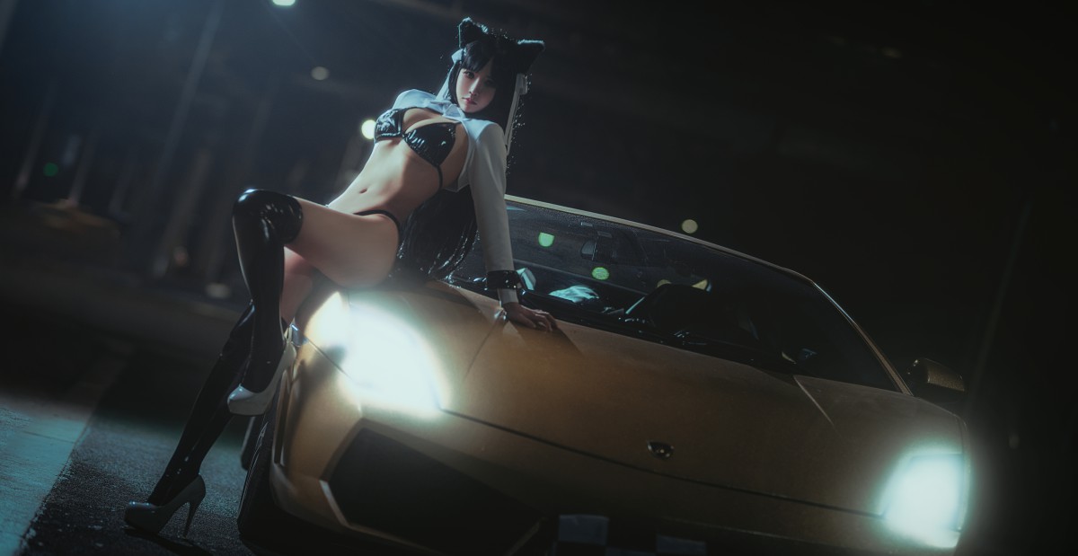 [Cosplay]抱走莫子-爱宕-COSPLAY