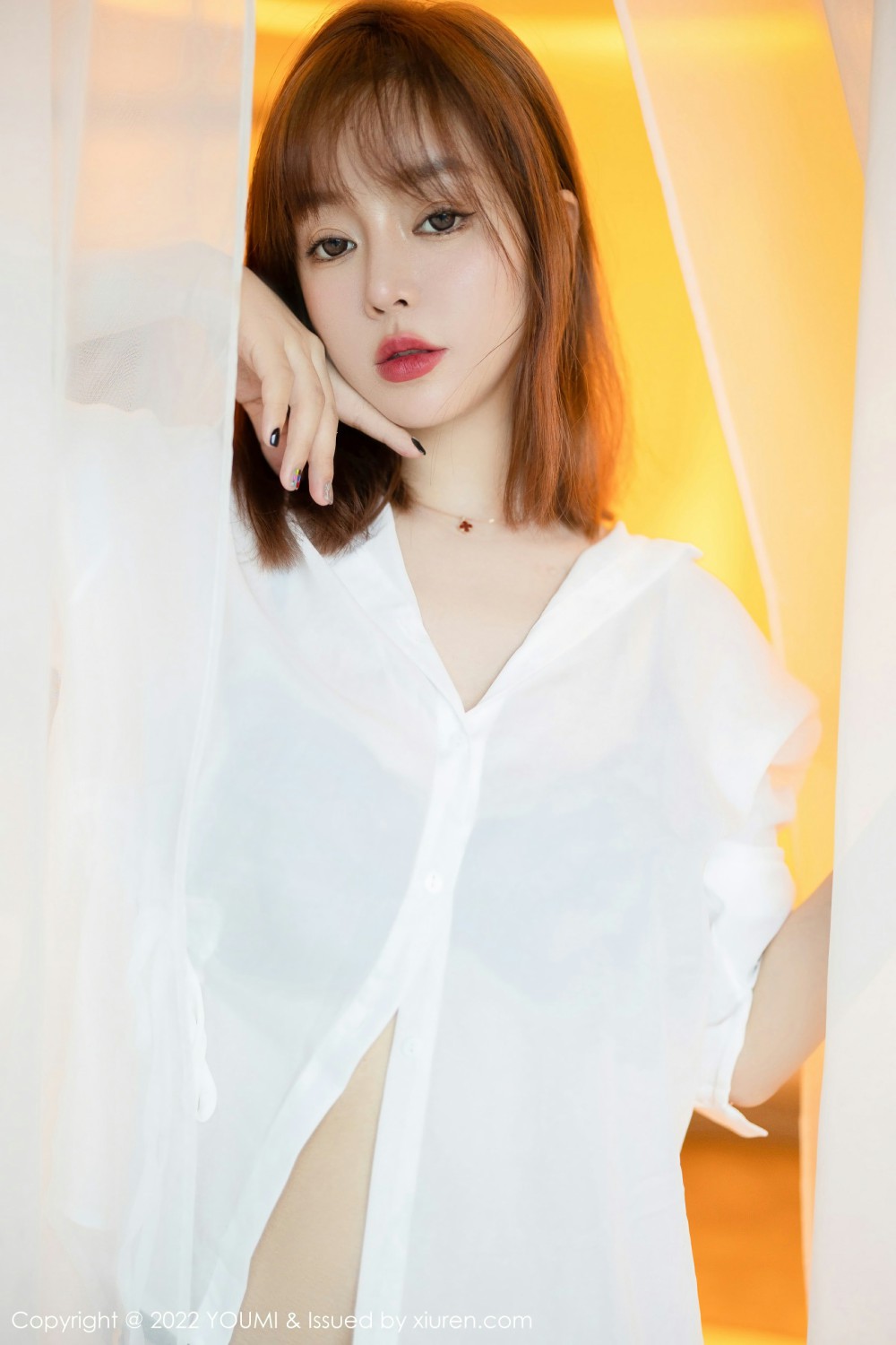 [YOUMI尤蜜荟]VOL767王雨纯黑色蕾丝-[秀人套图]