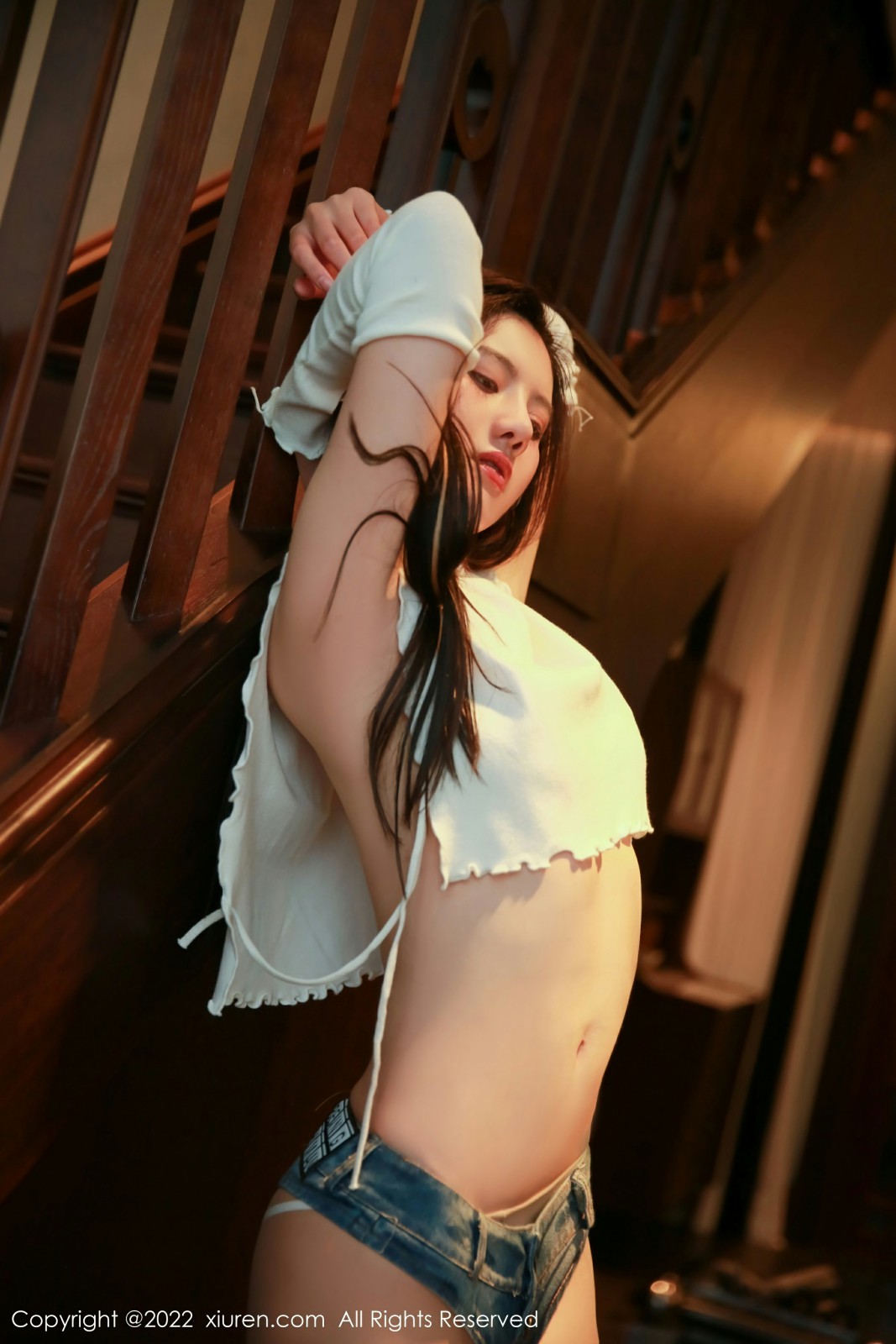 [XiuRen秀人网]20220602No5099就是阿朱啊-[秀人套图]