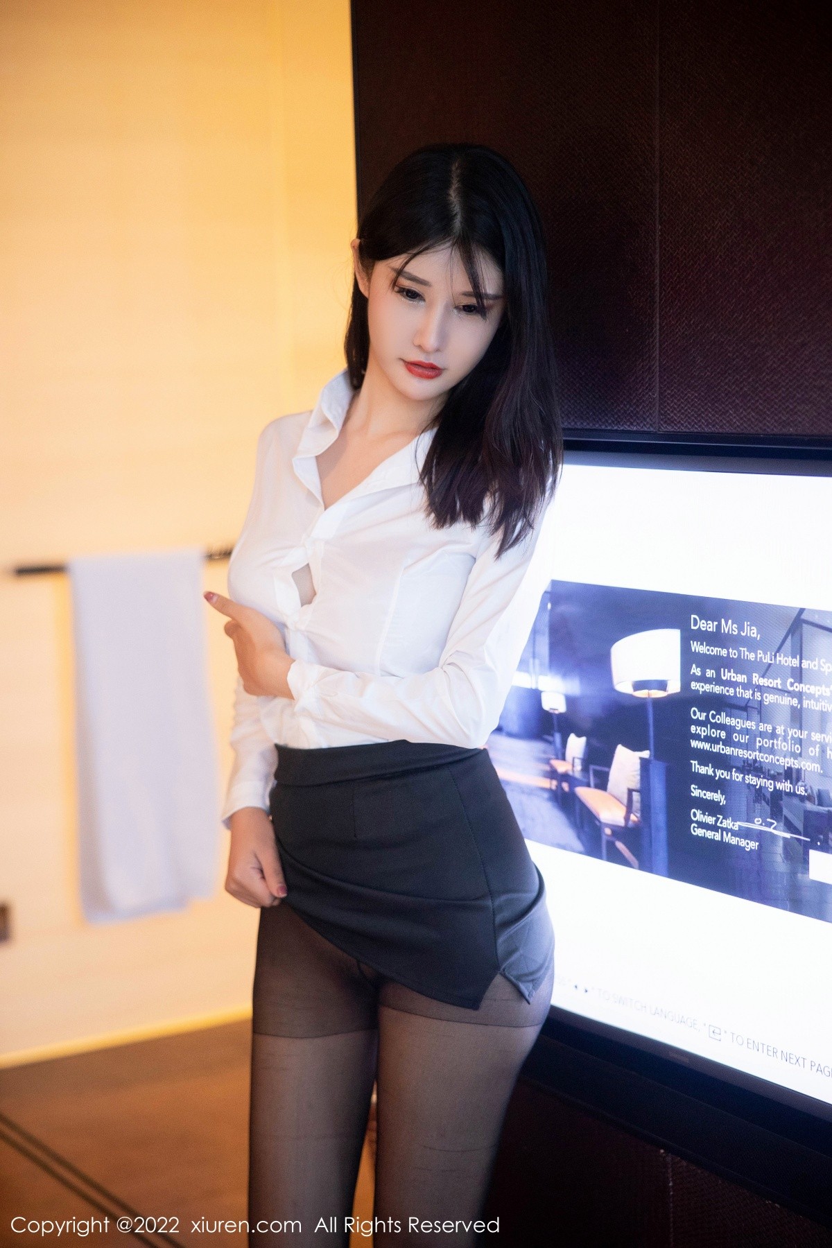 【XiuRen秀人網】20220913Vol5578夏沫沫tifa【74P】-[秀人套图]