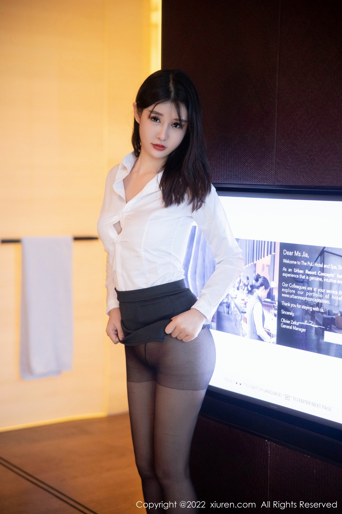 【XiuRen秀人網】20220913Vol5578夏沫沫tifa【74P】-[秀人套图]