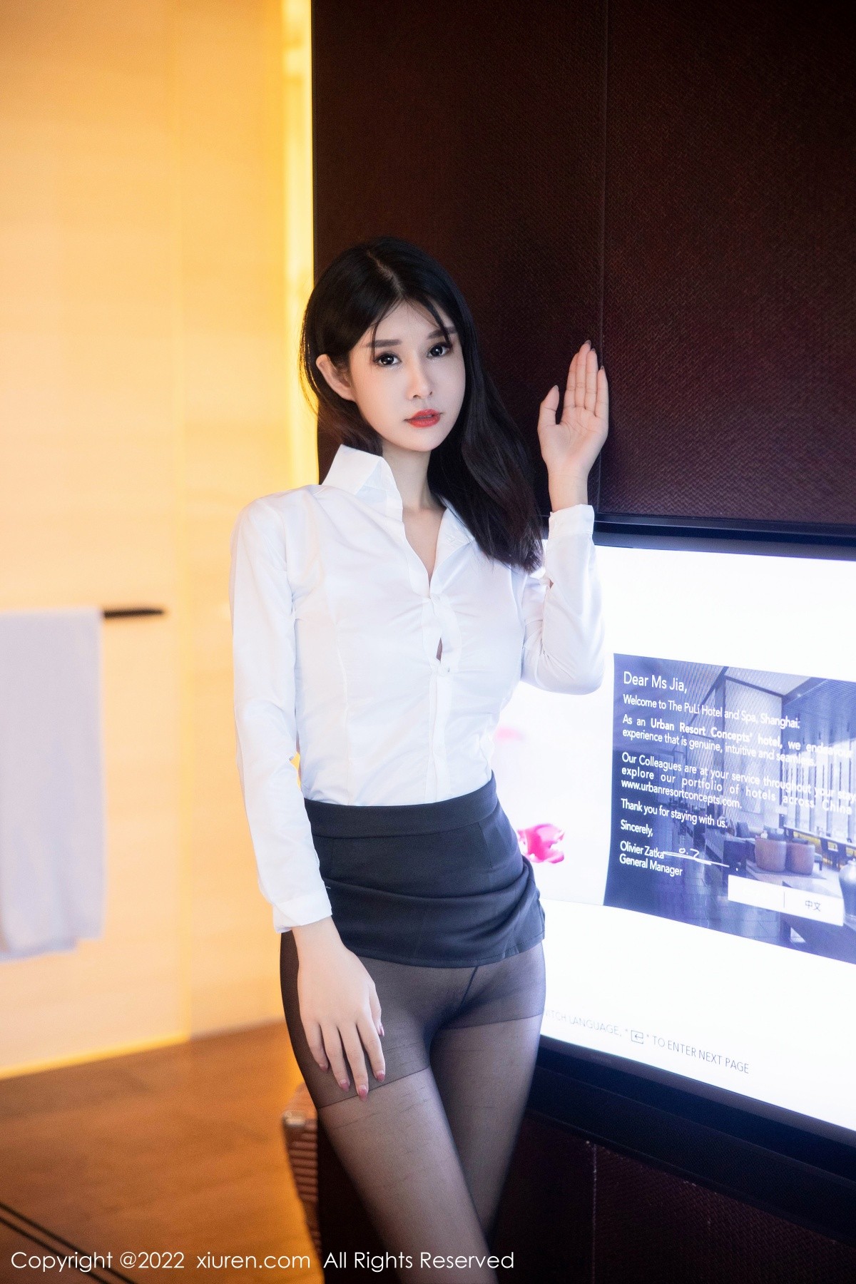 【XiuRen秀人網】20220913Vol5578夏沫沫tifa【74P】-[秀人套图]