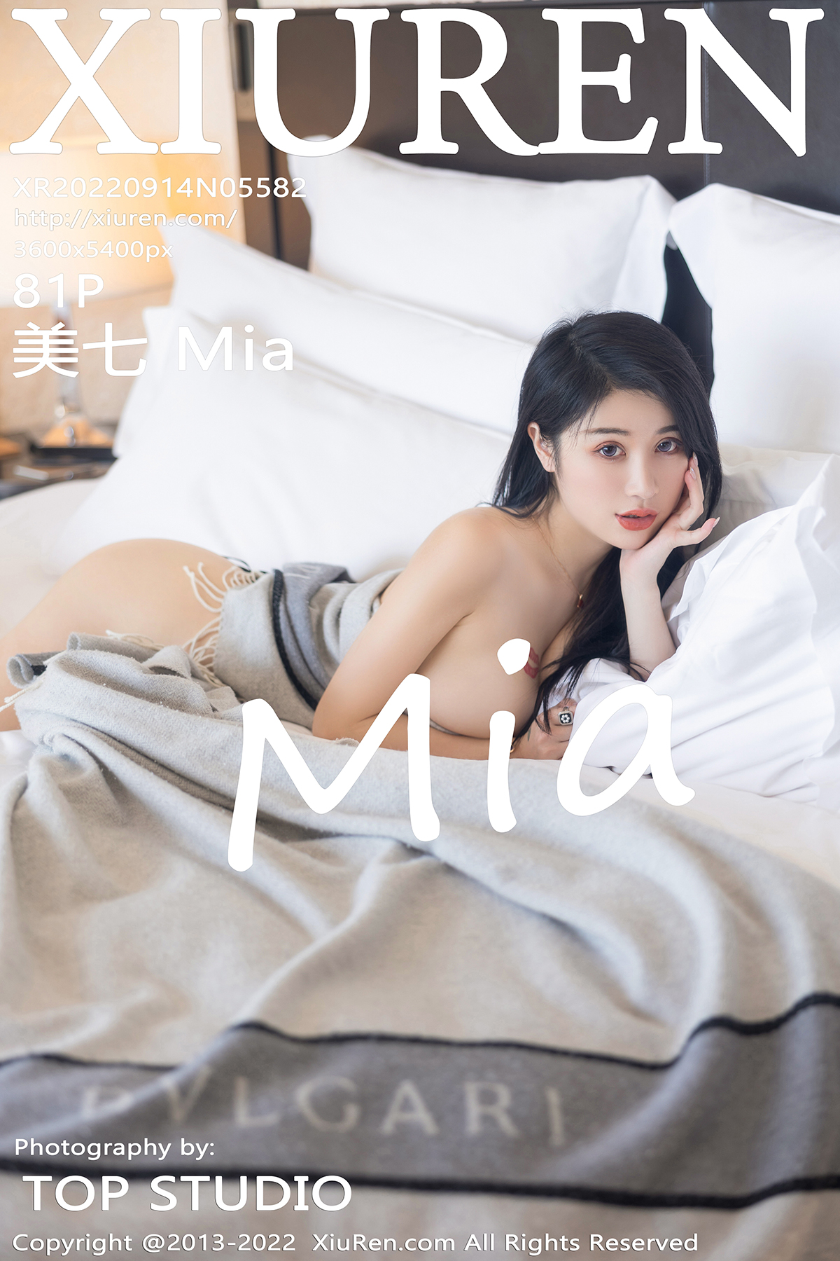 【XiuRen秀人網】20220914Vol5582美七Mia【81P】-[秀人套图]