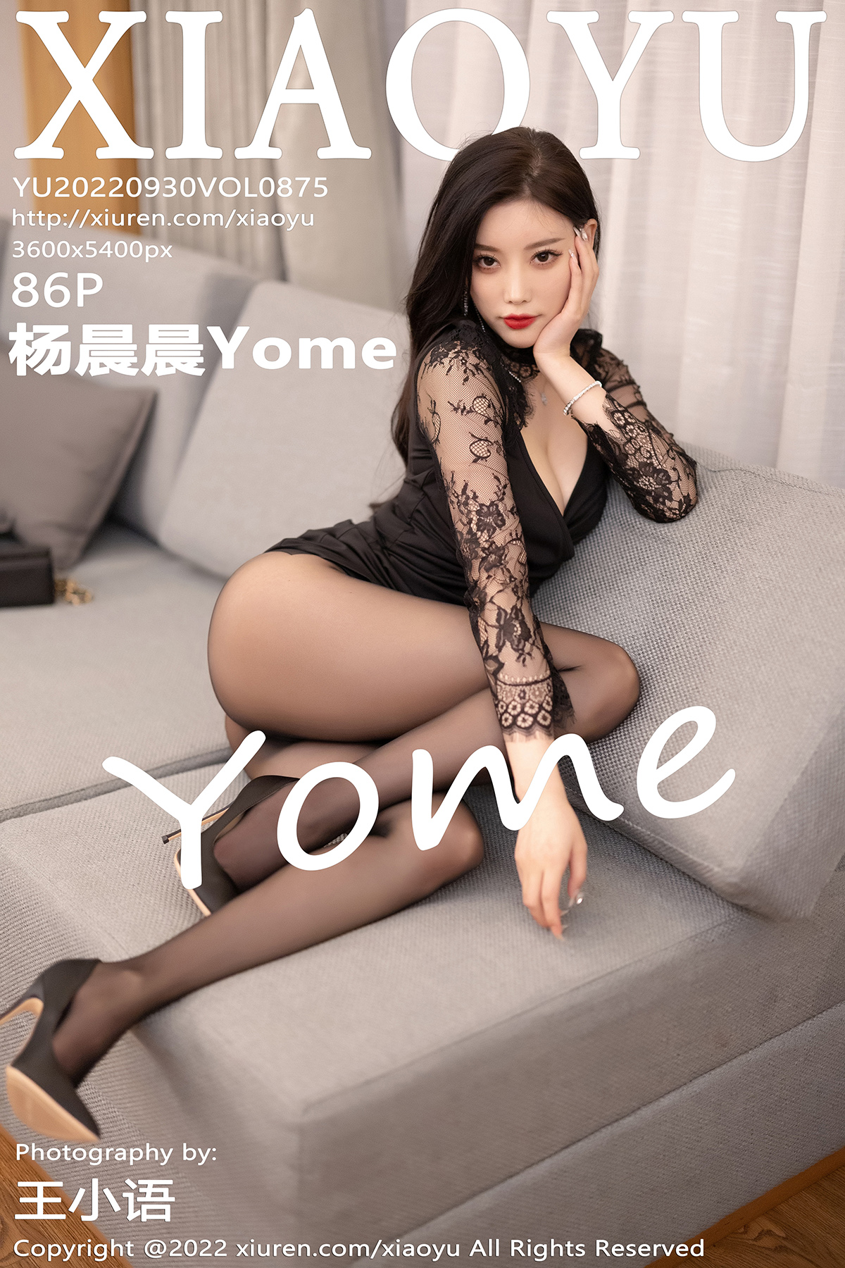 【XIAOYU語畫界】20220930Vol875楊晨晨Yome【86P】-[秀人套图]
