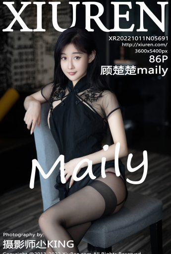 【XiuRen秀人網】20221011Vol5691顧楚楚maily【86P】-[秀人套图]