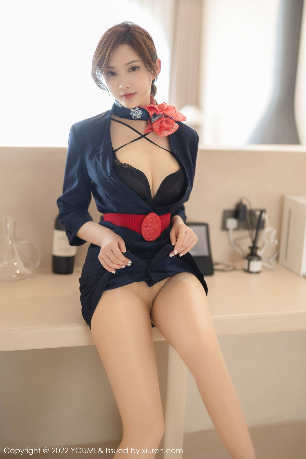 【YOUMI尤蜜荟】20221028Vol858奶瓶土肥圓矮挫丑黑窮【77P】-[秀人套图]