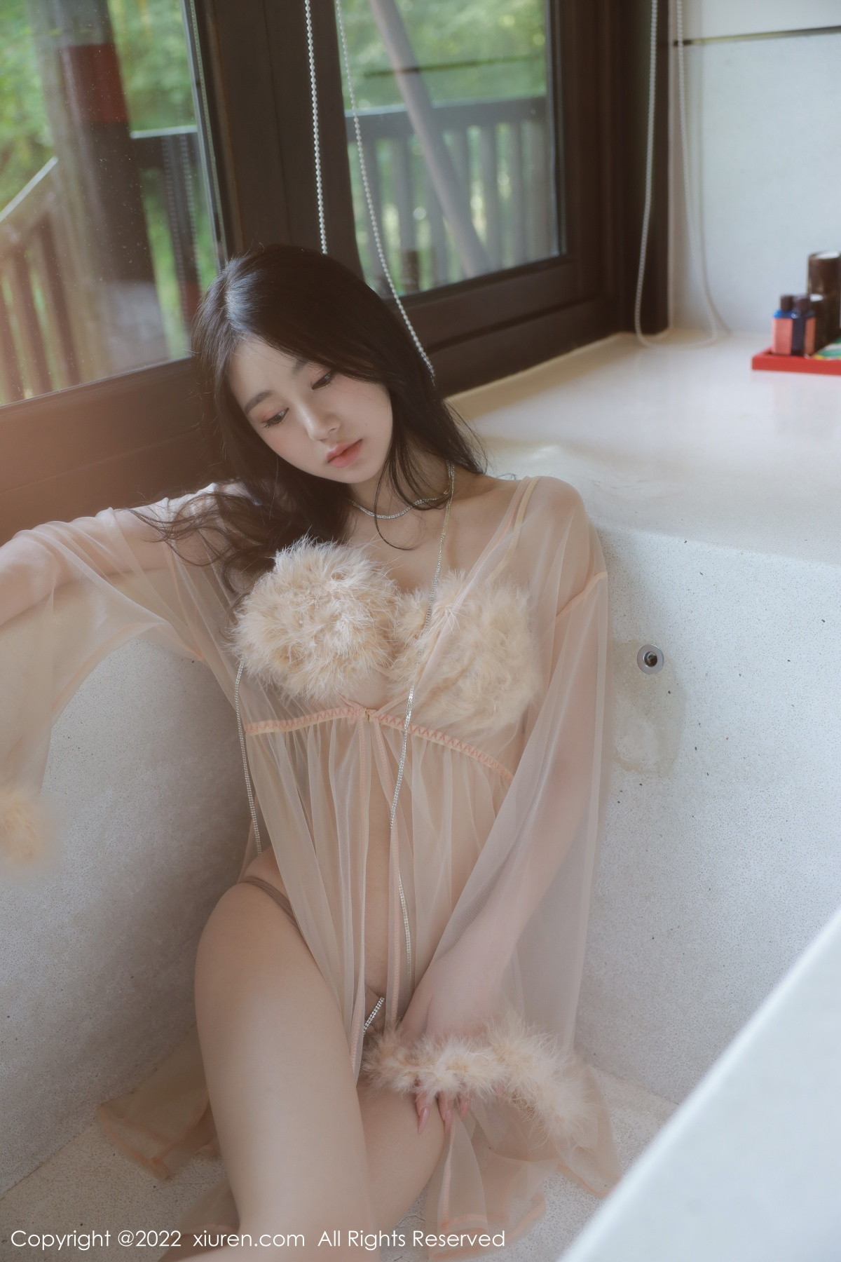 【XiuRen秀人網】20221102Vol5796謝晚晚【58P】-[秀人套图]