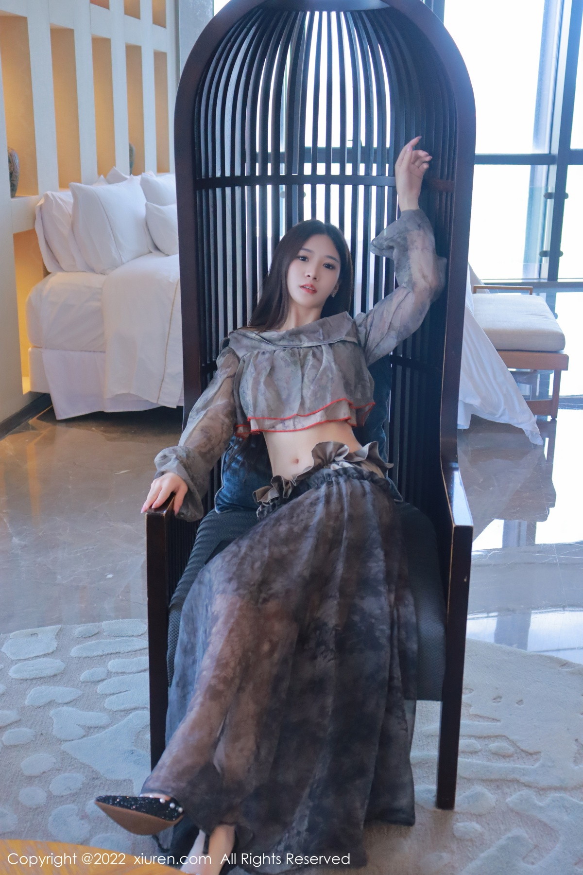 【XiuRen秀人网】20221115Vol5857hebe韩心雨【50P】-[秀人套图]